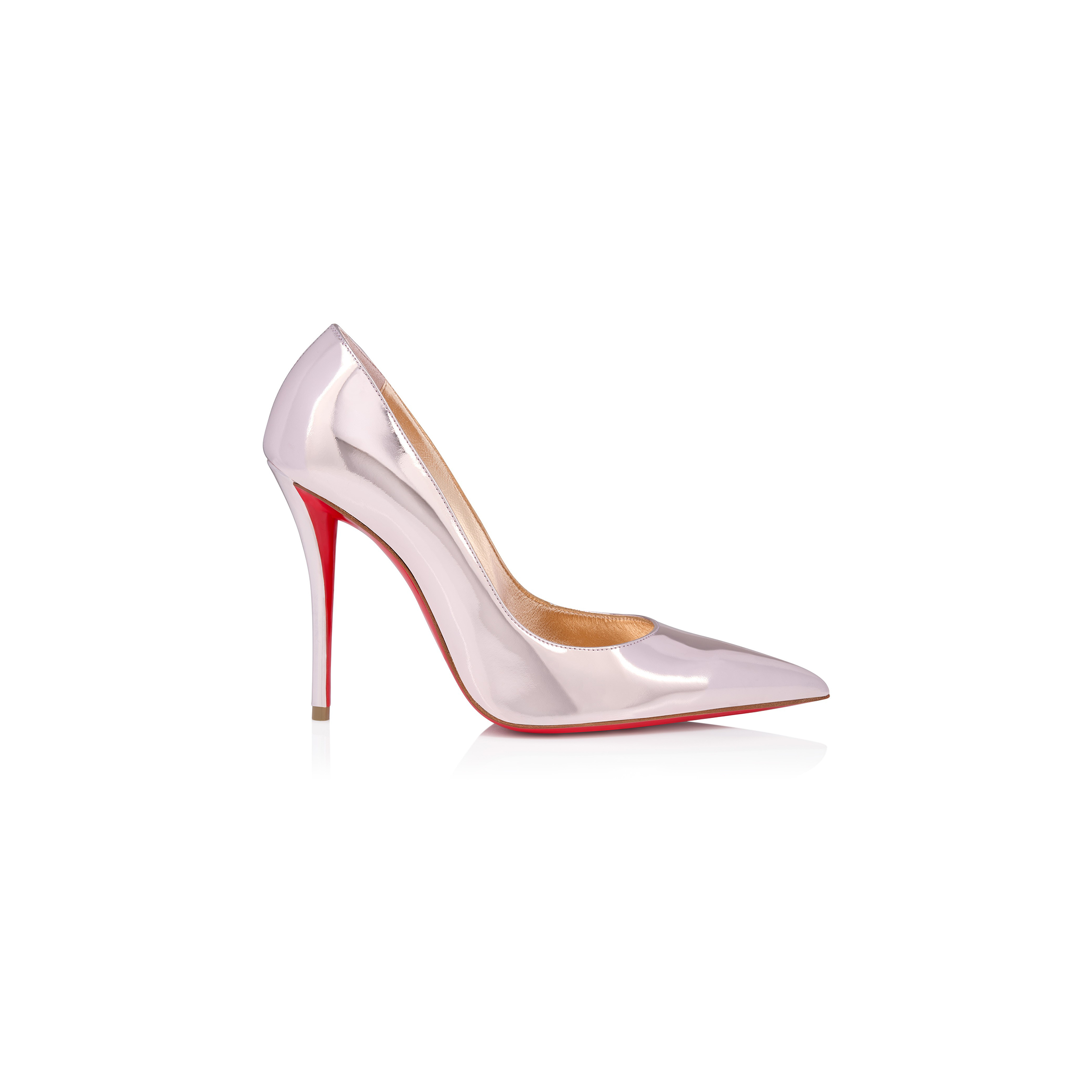Ch**an louboutin miss z 100 mm pumps-laminated calf leather-vintage rose-women 12506509002